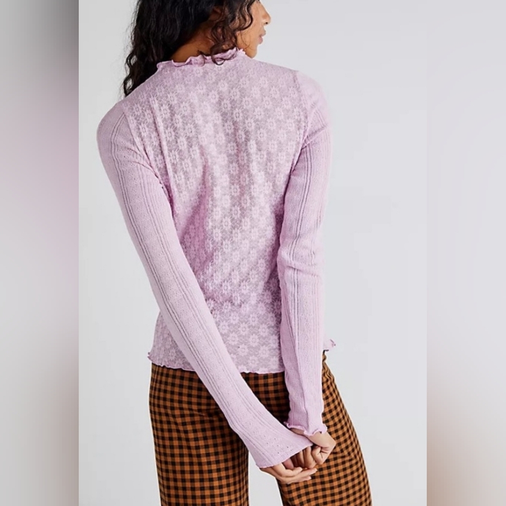 Free People Lula Top/Moonlit Orchid - Picture 3 of 16